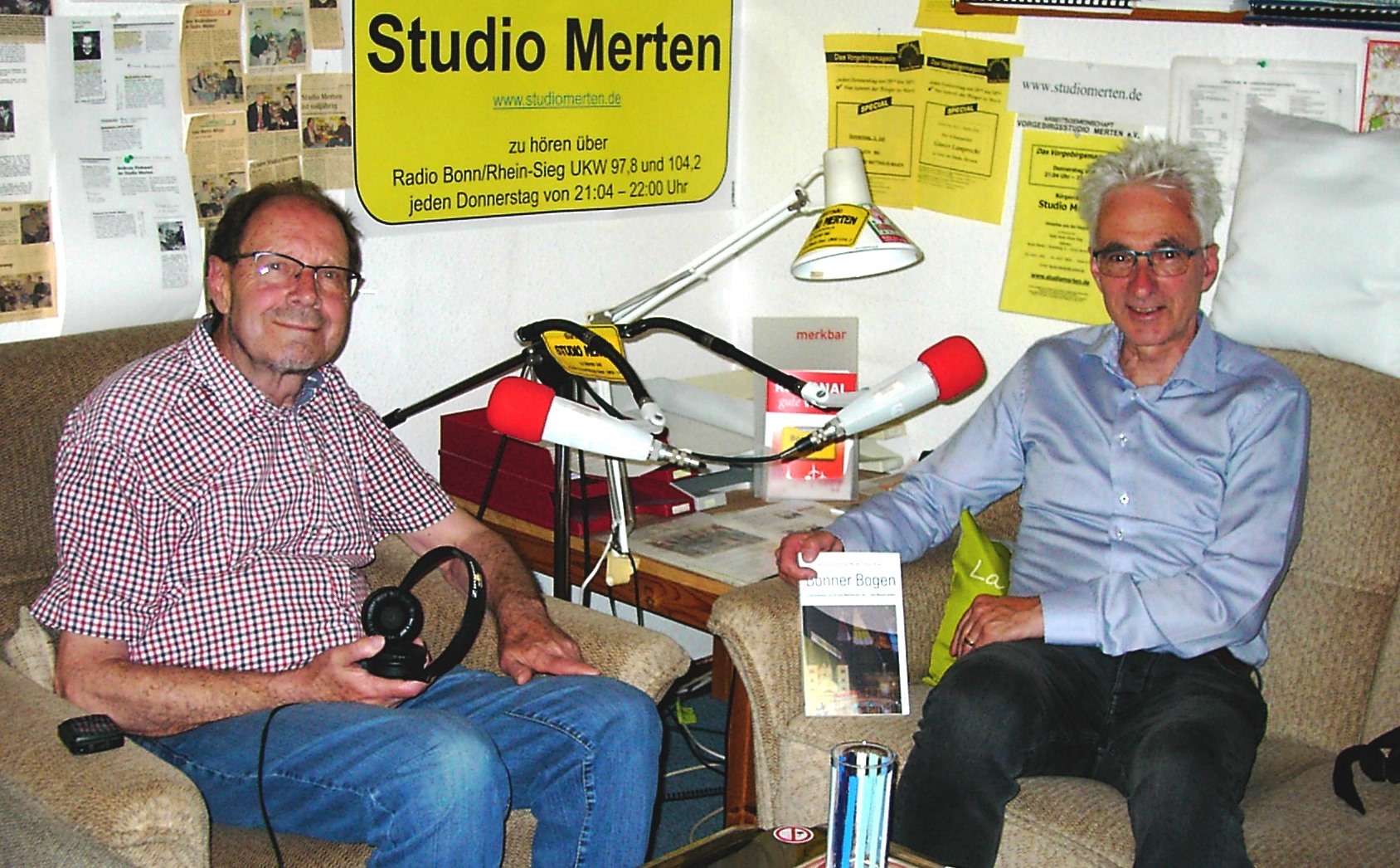 v. l.: Otto Ganser und Harald Gesterkamp